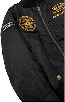 Amazon.co.jp: [バンソン] MA-1ジャケット MA-1ナイロン